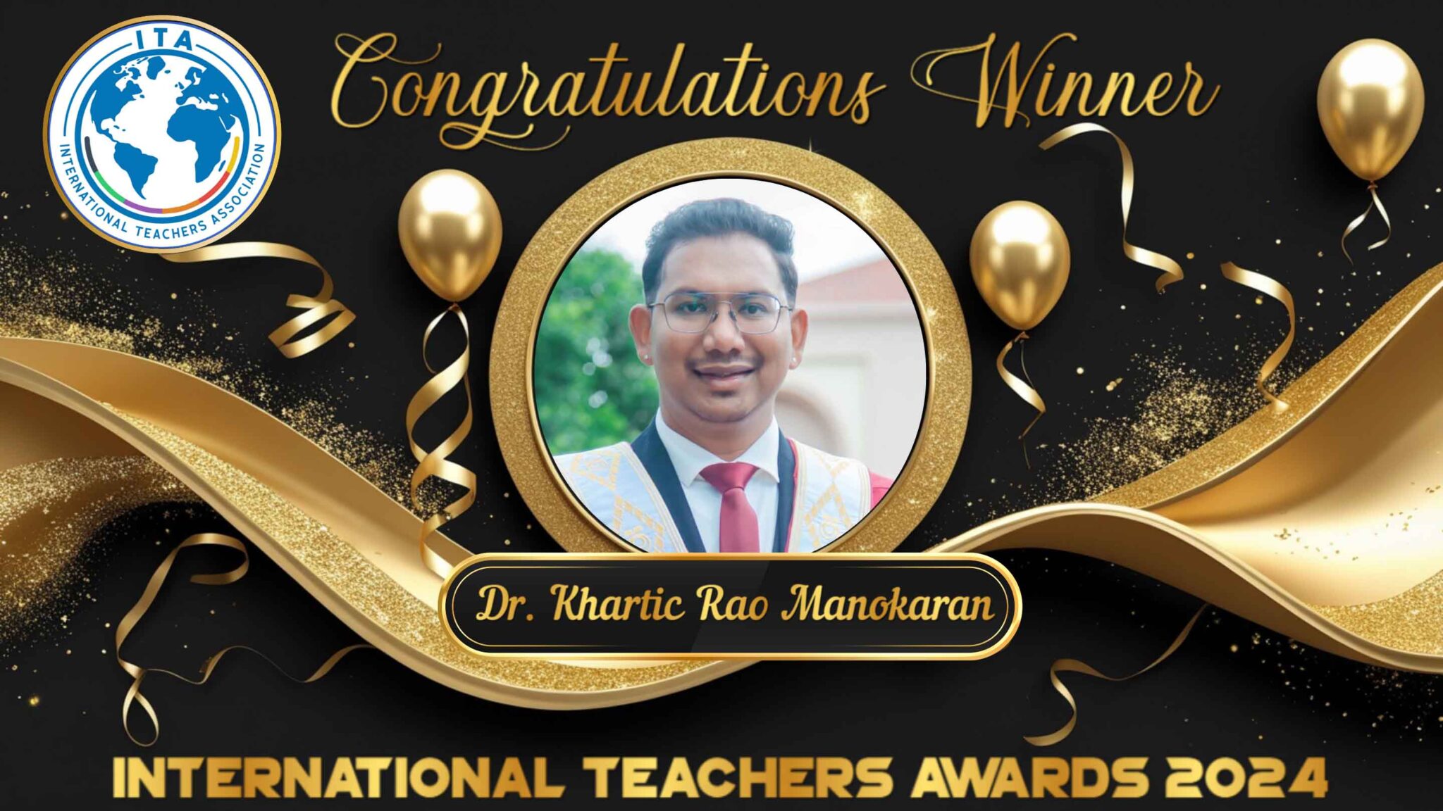 Teacher Award 2024 Winner